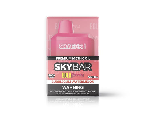 SKYBAR BOLD 5000 PUFFS 5% Nic AVAILABLE NOW - Skybar