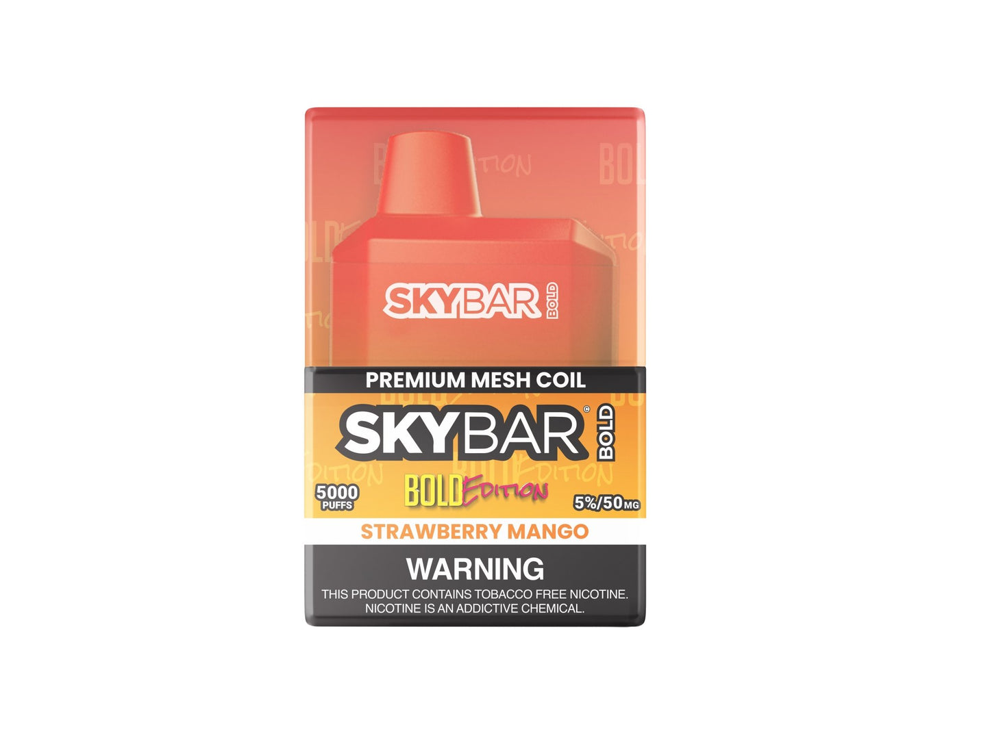 SKYBAR BOLD 5000 PUFFS 5% Nic AVAILABLE NOW - Skybar