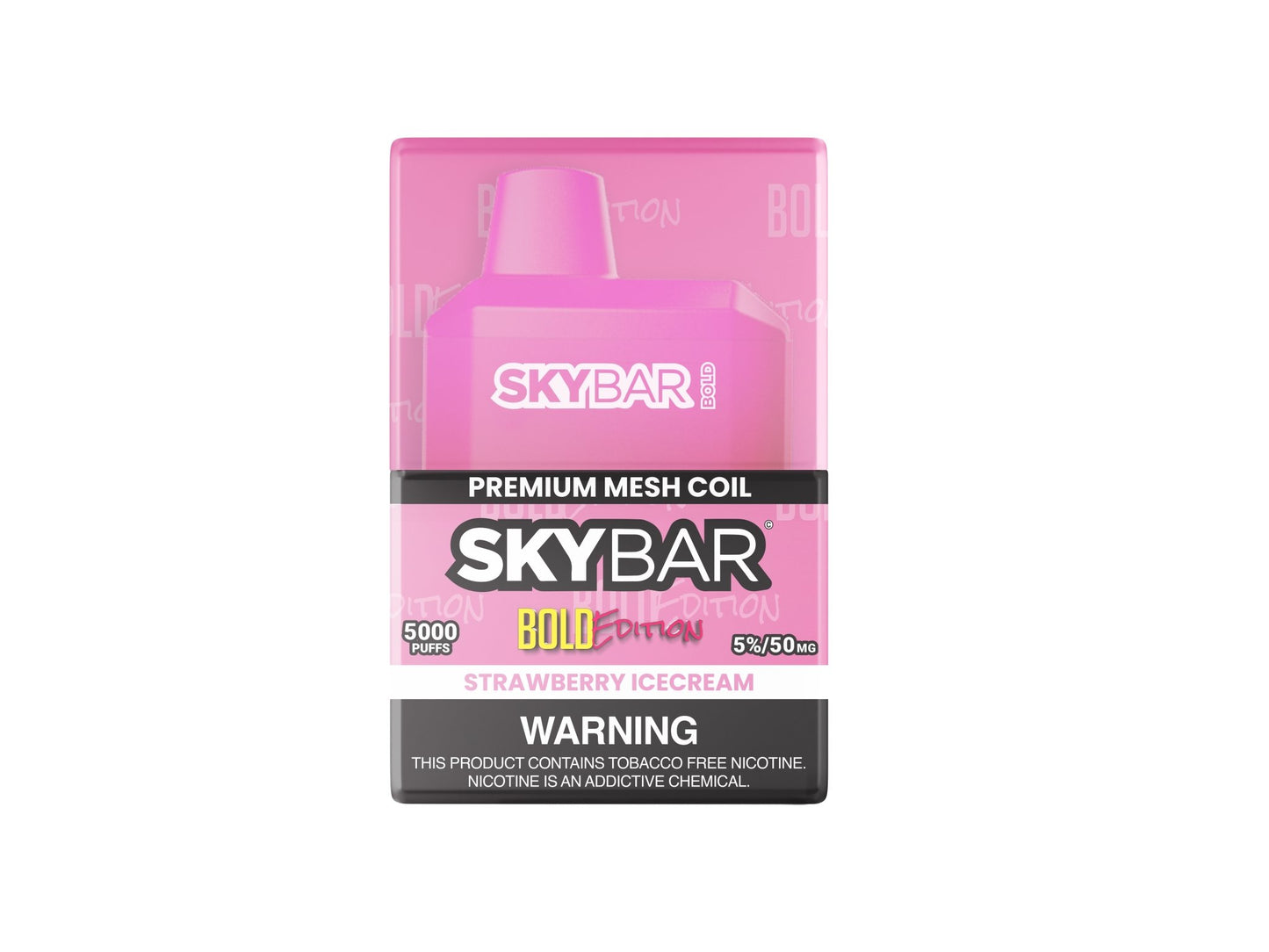 SKYBAR BOLD 5000 PUFFS 5% Nic AVAILABLE NOW - Skybar