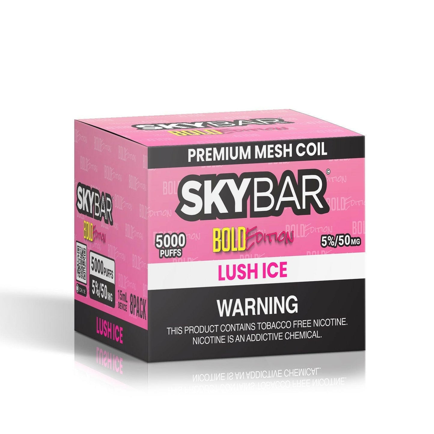 SKYBAR BOLD 5000 PUFFS 5% Nic ( Wholesale 8ct Box ) - Skybar