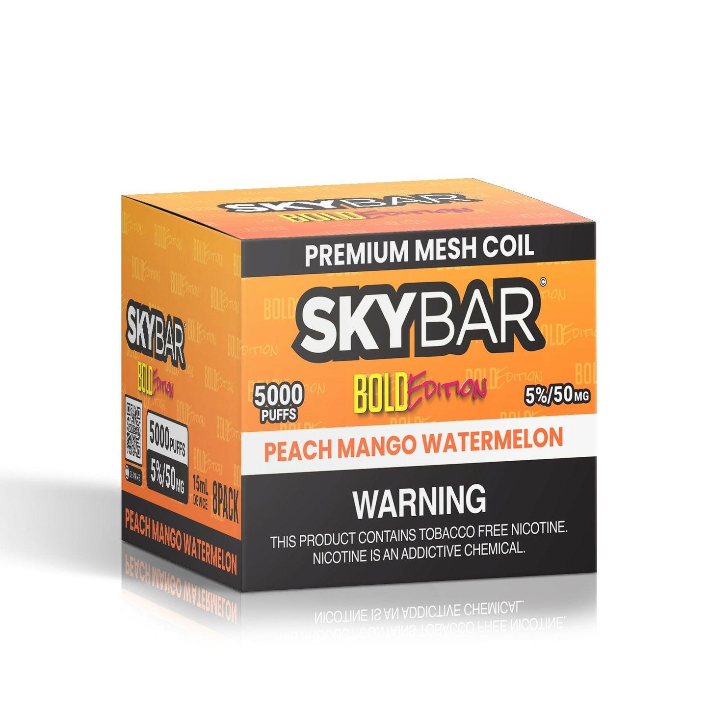 SKYBAR BOLD 5000 PUFFS 5% Nic ( Wholesale 8ct Box ) - Skybar