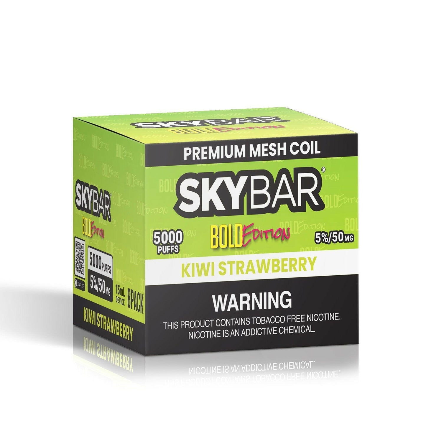 SKYBAR BOLD 5000 PUFFS 5% Nic ( Wholesale 8ct Box ) - Skybar