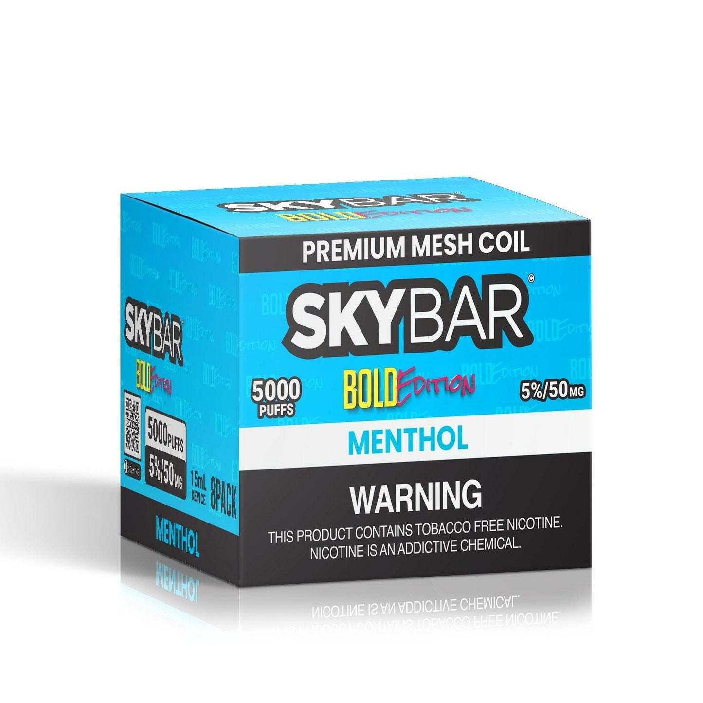 SKYBAR BOLD 5000 PUFFS 5% Nic ( Wholesale 8ct Box ) - Skybar