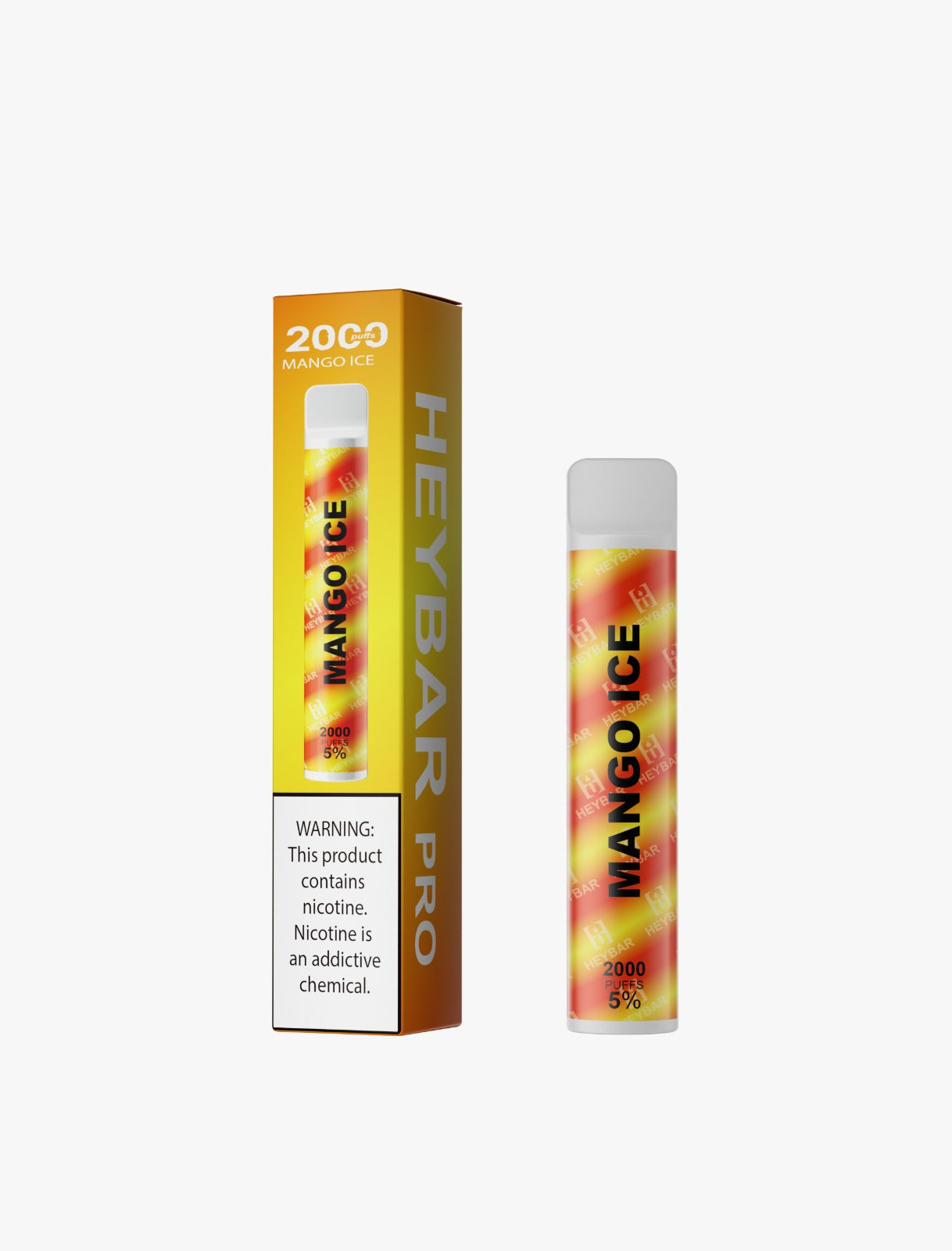 NEW HEYBAR 2000 PUFFS.