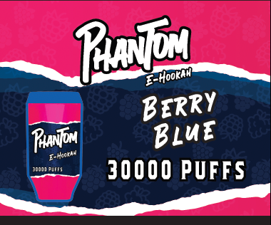 Phantom E Hookah Head  To-Go Vape 30000 PUFFS