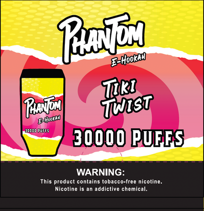 Phantom E Hookah Head  To-Go Vape 30000 PUFFS