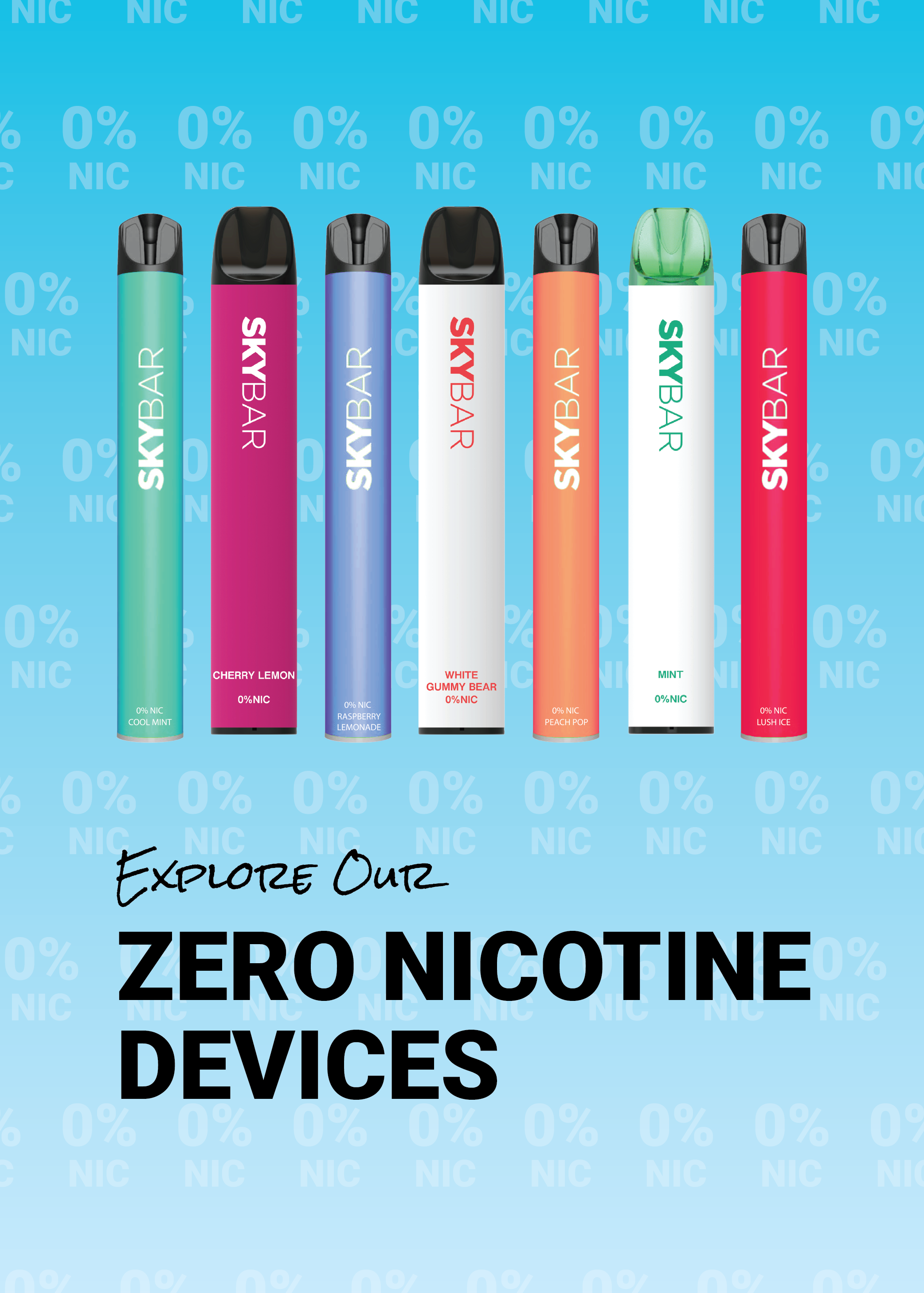 Zero Nicotine Device
