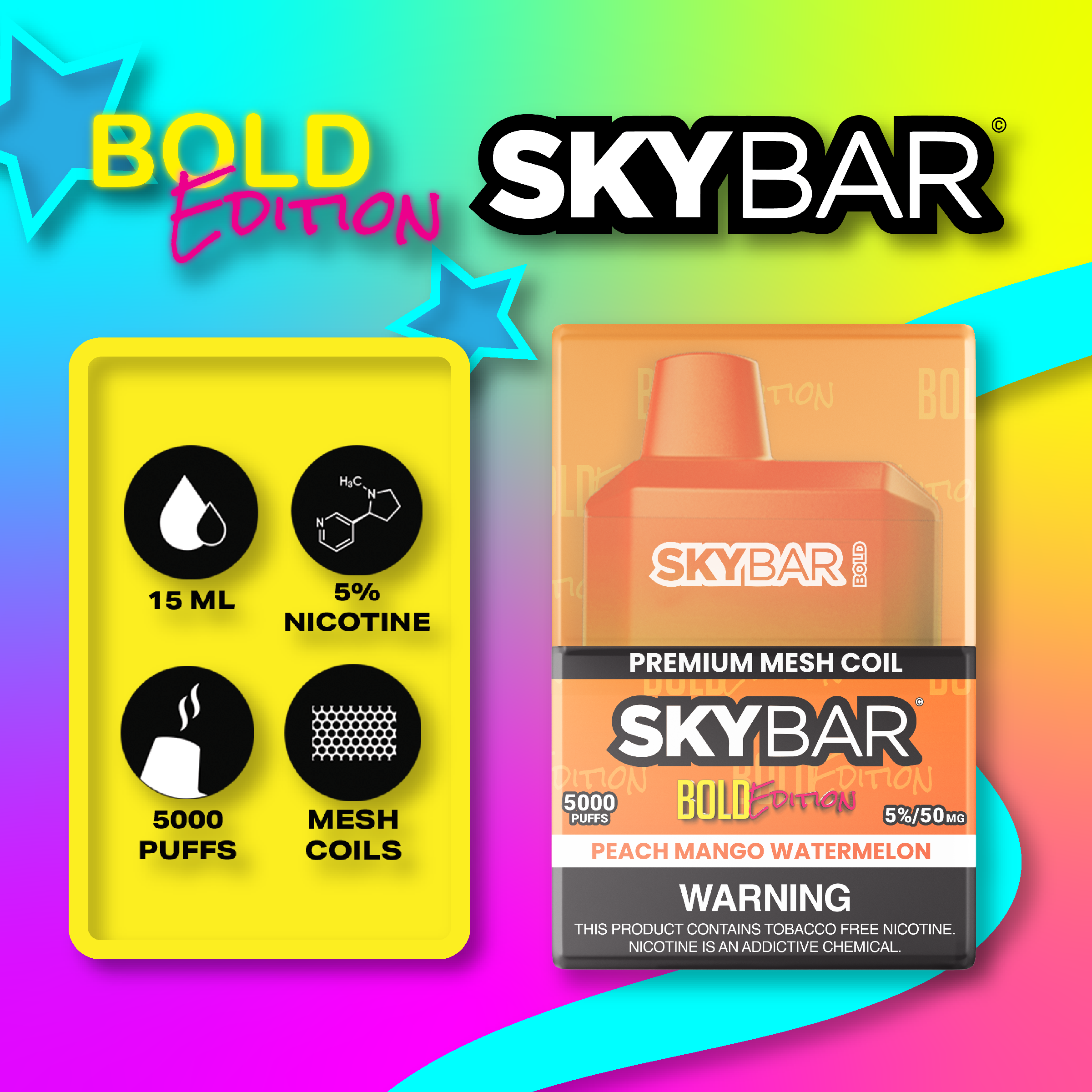 Skybar 5000 PUFFS 