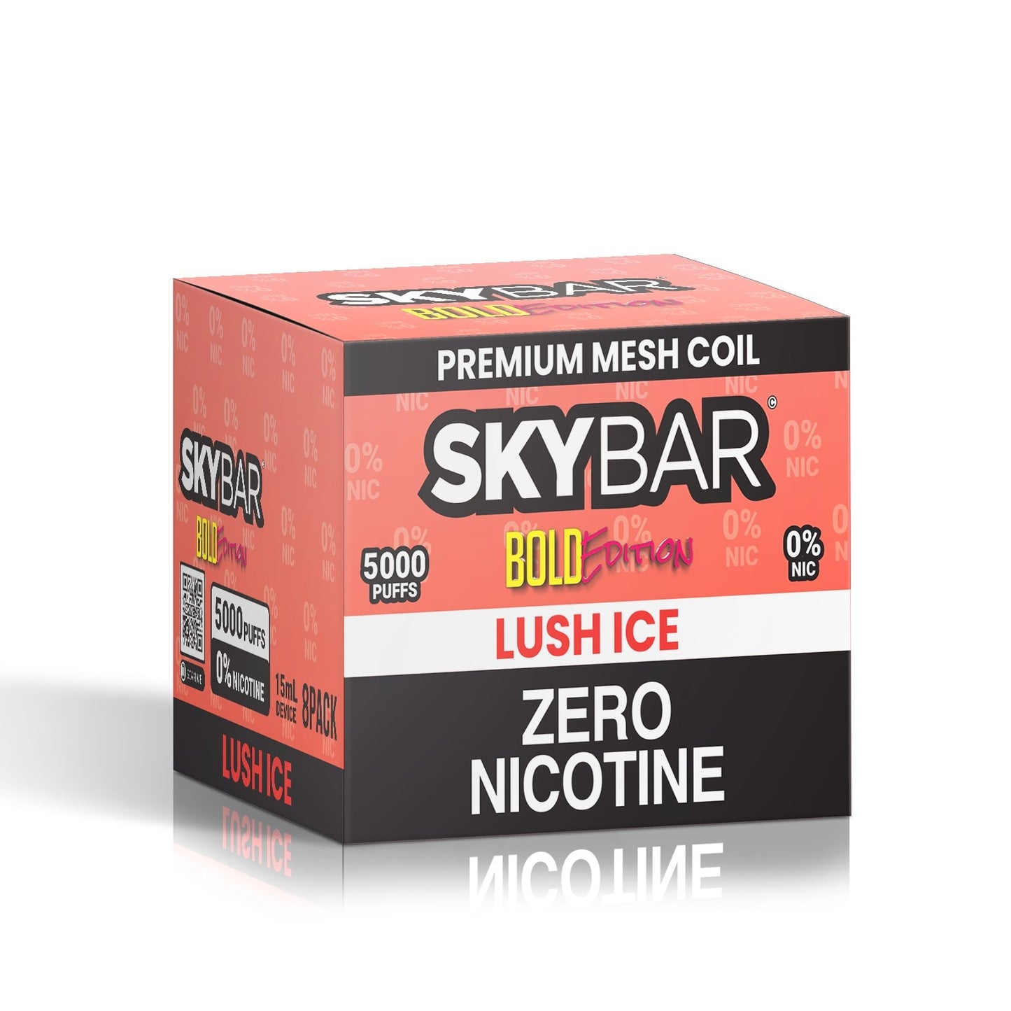 SKYBAR BOLD 5000 PUFFS 0% Nic ( 8ct BOX wholesale) - Skybar