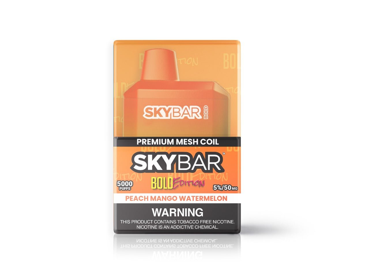 SKYBAR BOLD 5000 PUFFS 5% Nic AVAILABLE NOW - Skybar