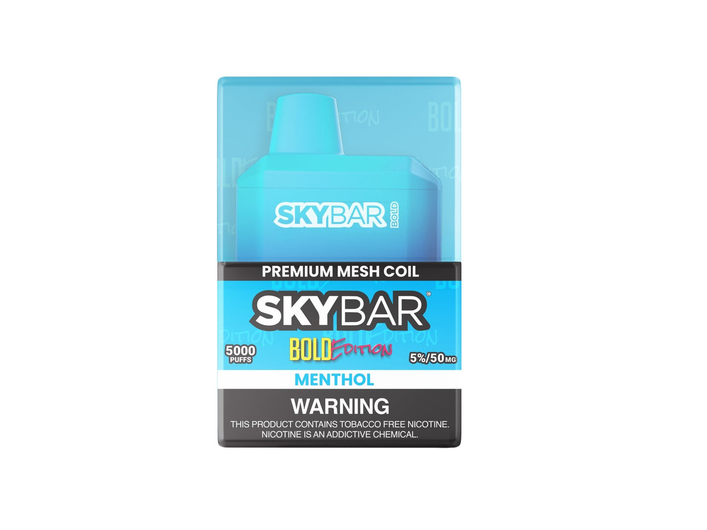 SKYBAR BOLD 5000 PUFFS 5% Nic AVAILABLE NOW - Skybar