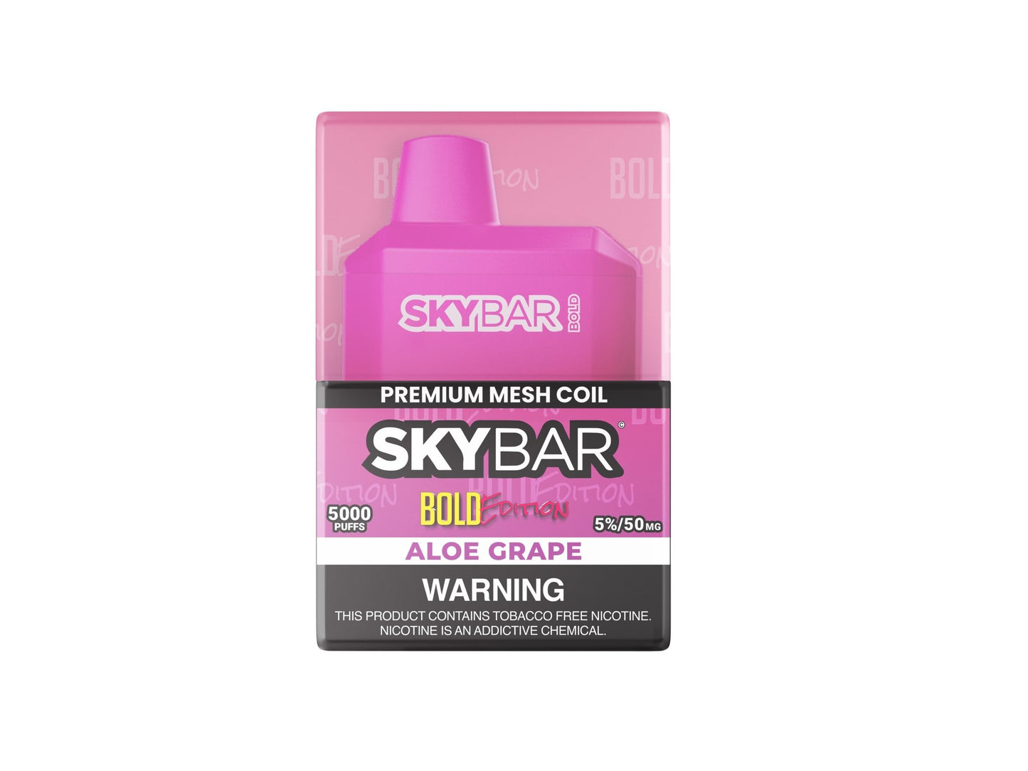 SKYBAR BOLD 5000 PUFFS 5% Nic AVAILABLE NOW - Skybar