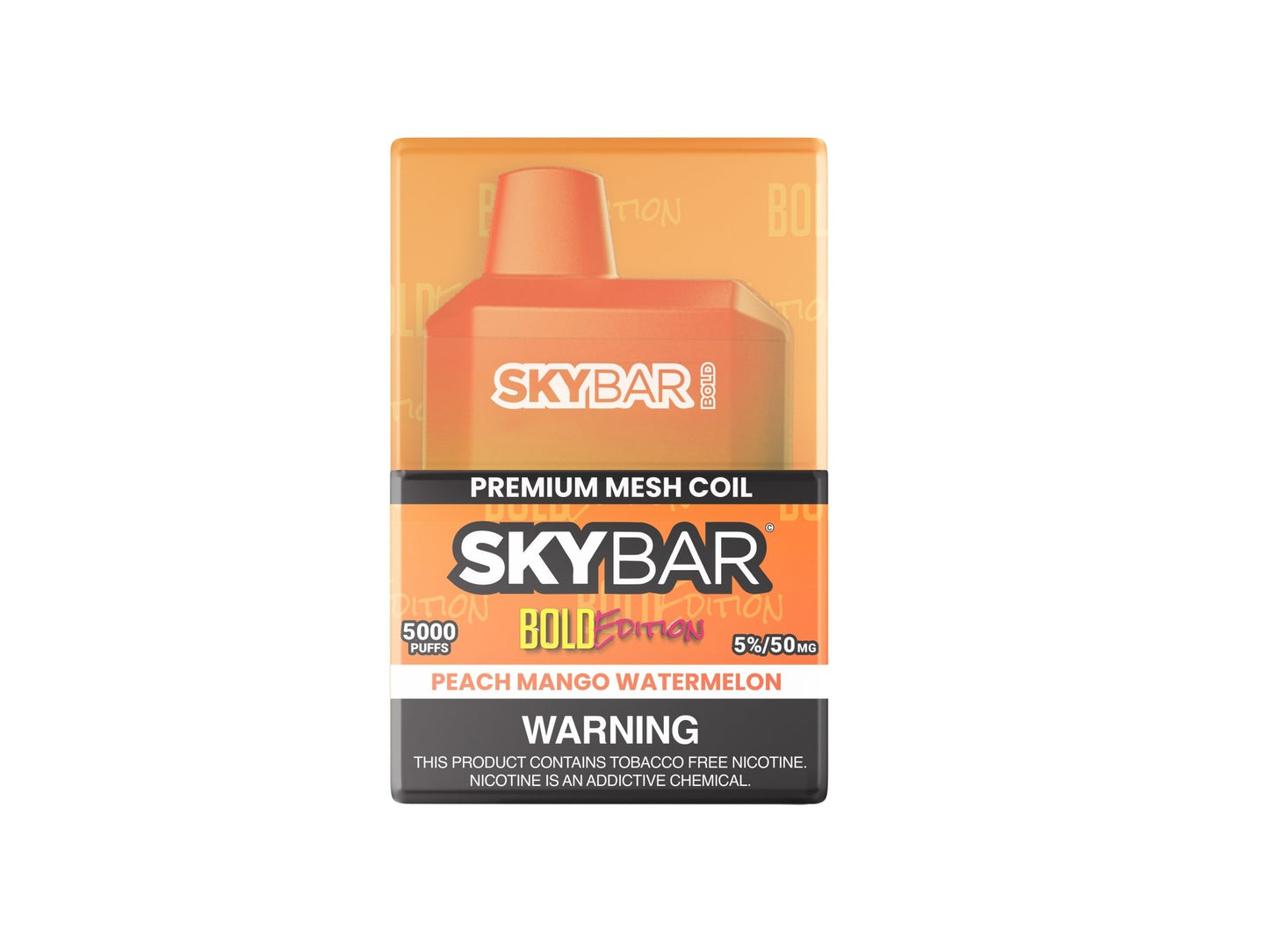 SKYBAR BOLD 5000 PUFFS 5% Nic AVAILABLE NOW - Skybar