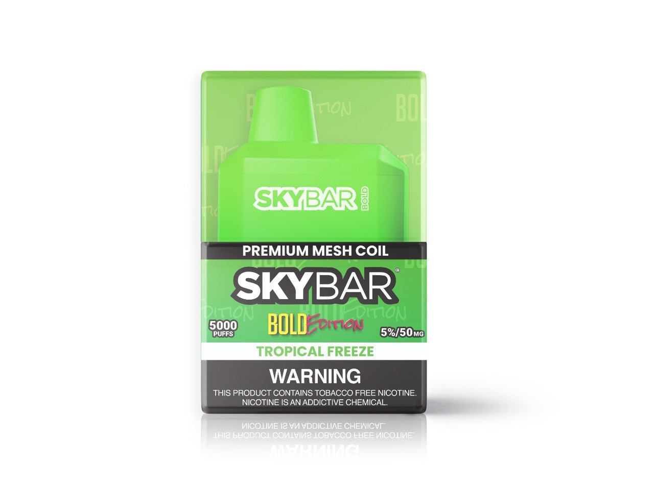 SKYBAR BOLD 5000 PUFFS 5% Nic AVAILABLE NOW - Skybar