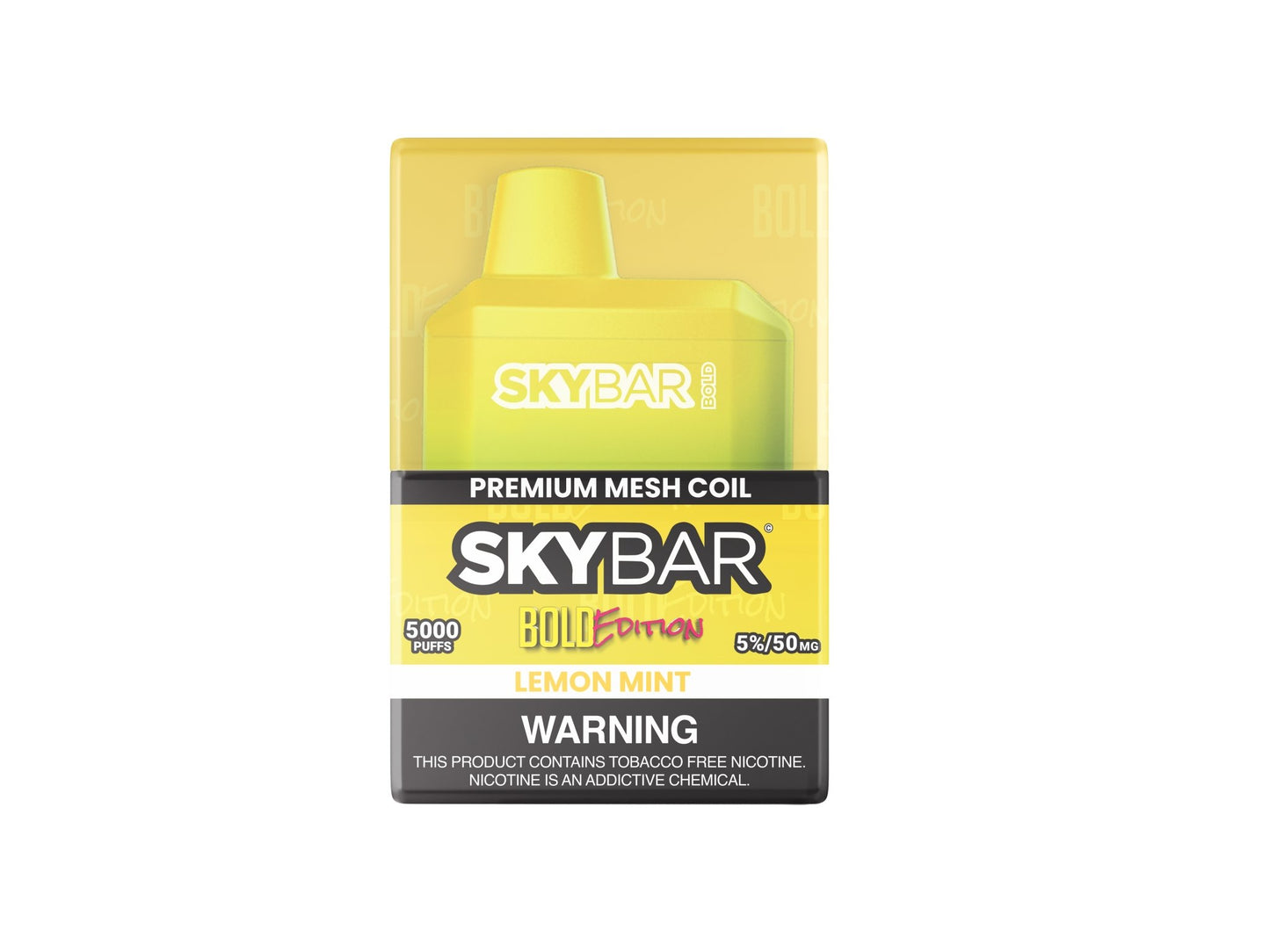 SKYBAR BOLD 5000 PUFFS 5% Nic AVAILABLE NOW - Skybar
