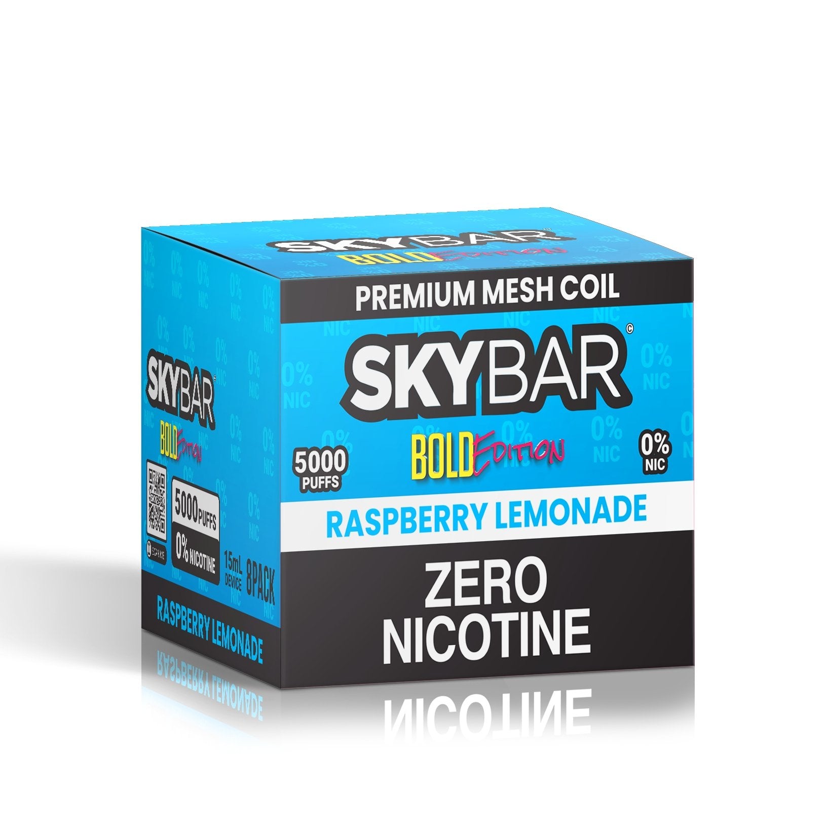 SKYBAR BOLD 5000 PUFFS 5% Nic BOX 8ct - Skybar